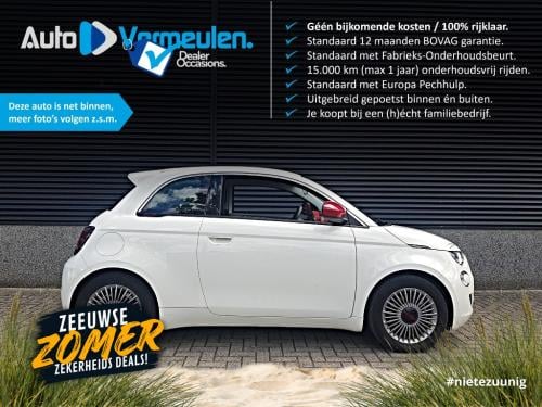 Fiat 500e red 42 kwh