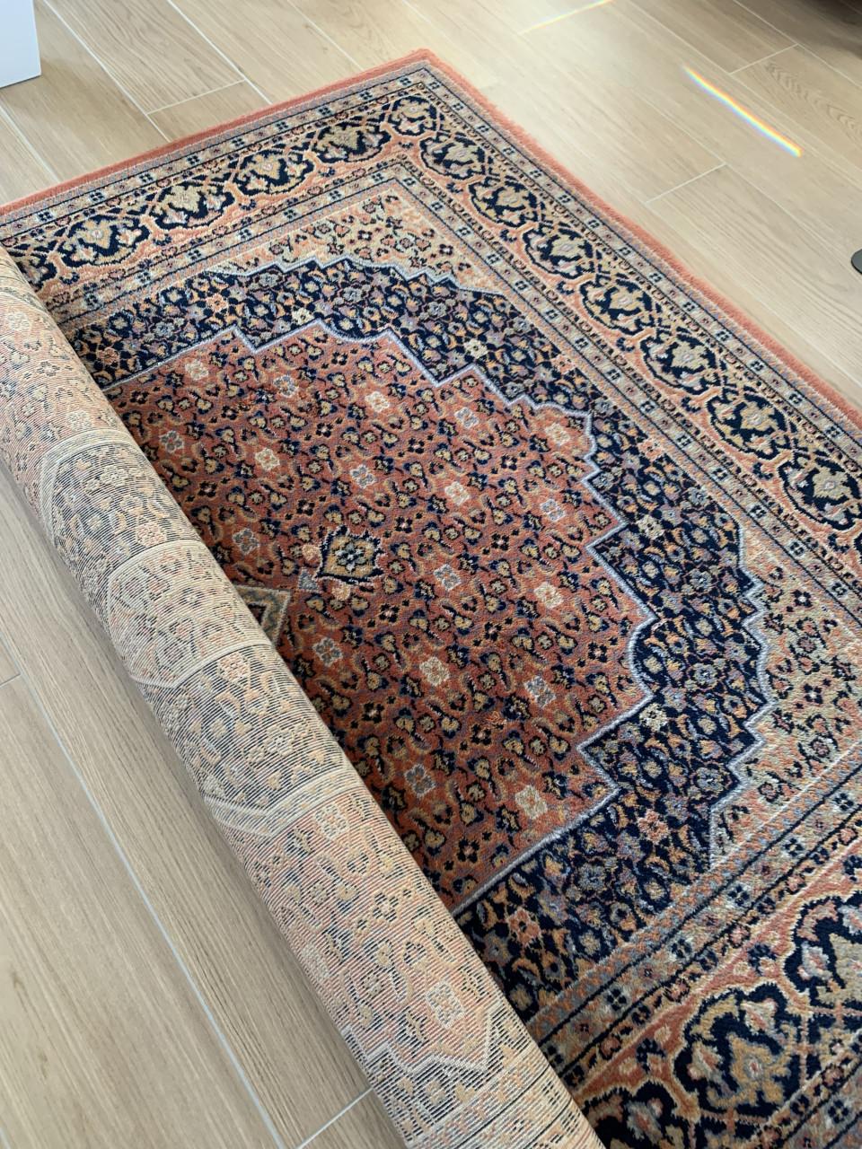 ✨Super Leuk Kleurrijk Vintage Vloerkleed✨Zuiver Scheerwol✨240 bij 170✨