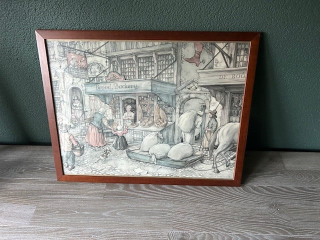 Anton Pieck prent