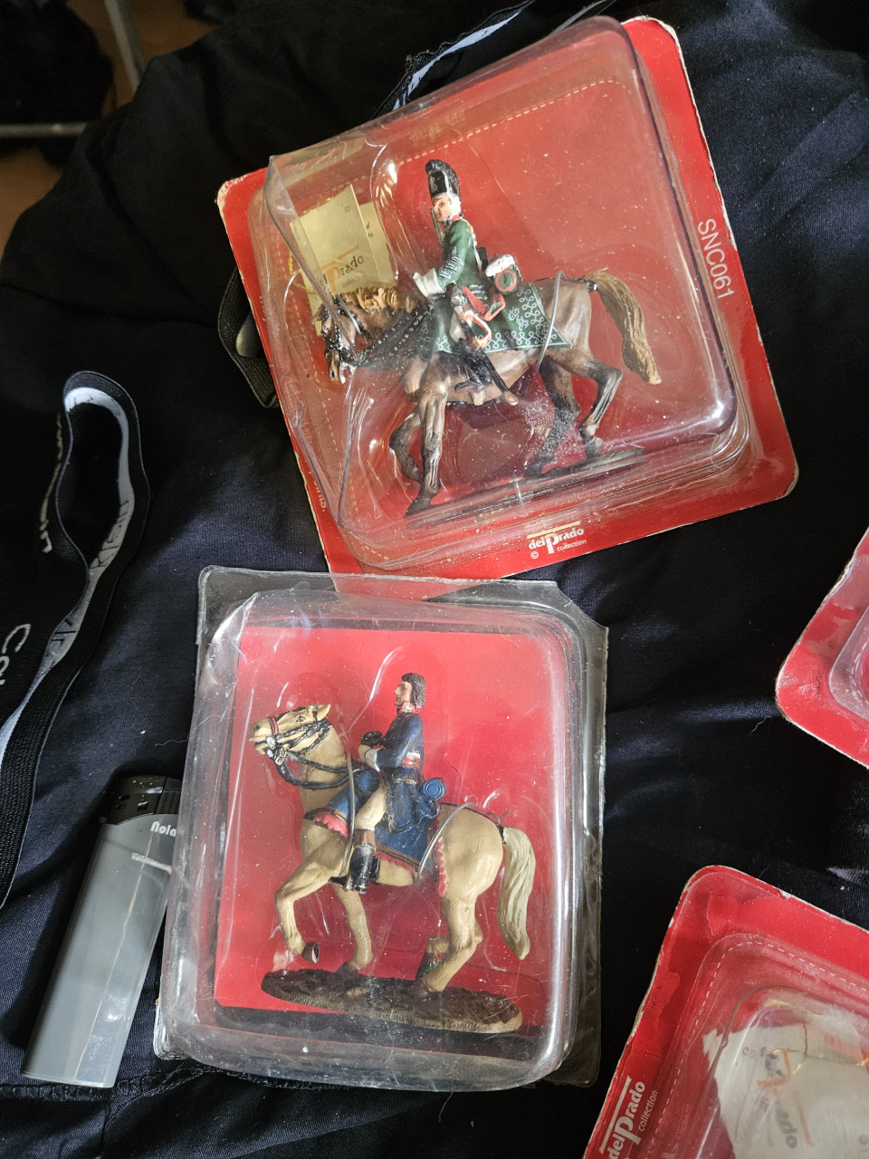 Vintage tinnen beeldjes Del Prado in totaal nog 9 stuks nieuw in de doos