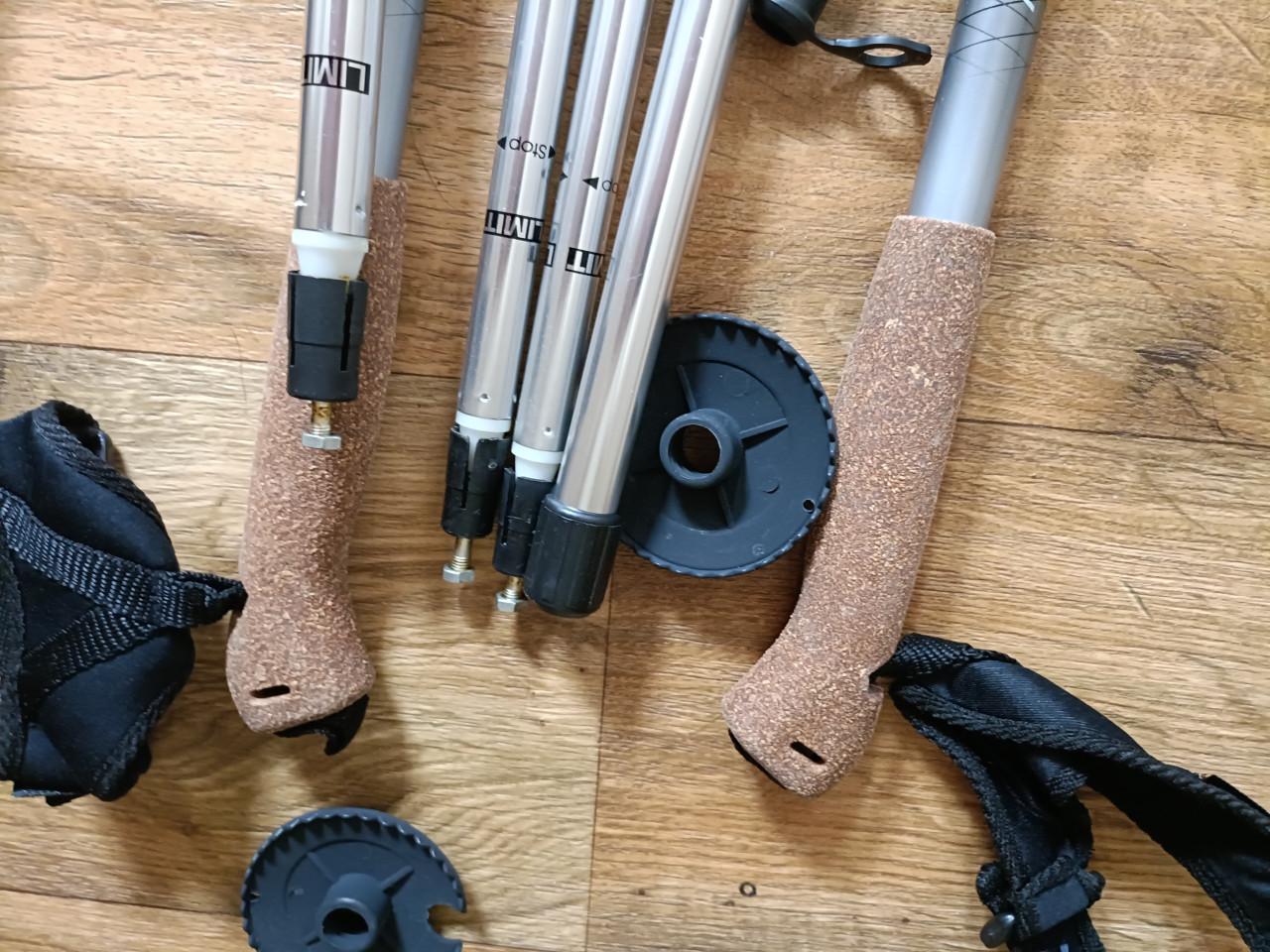 Wandelstokken 2 sets compleet