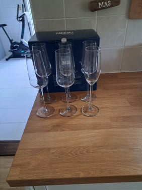 Champagne glazen