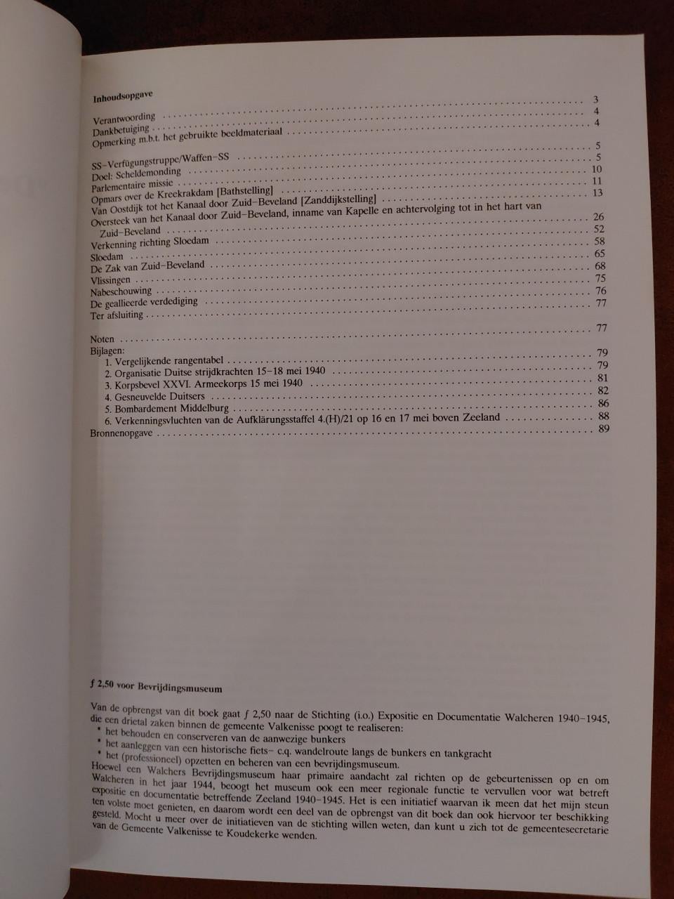 Deutschland verovert Zeeland.  Duitse inval 1940. Houterman