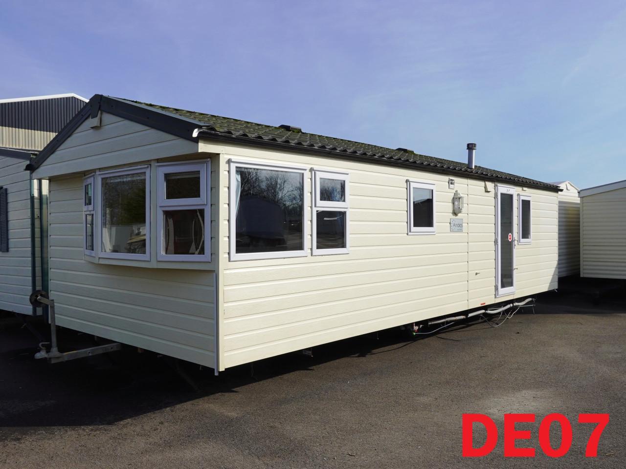 Europa stacaravans, chalets met 2 slaapkamers voorradig