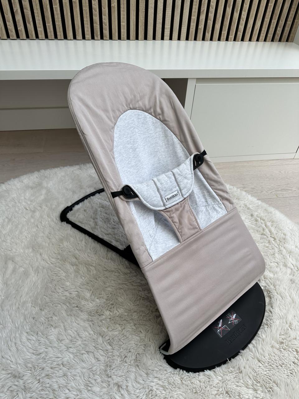 BabyBjörn Balance Soft Jersey Wipstoel Beige / Grijs