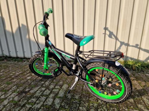 14 inch kinderfiets met zijwieltjes