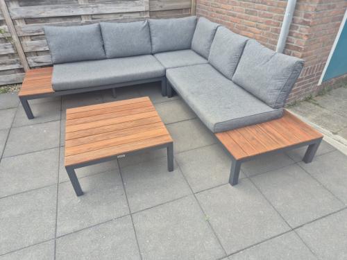 Exotan Aluminium Loungeset 246 x 246 cm (bezorging mogelijk)