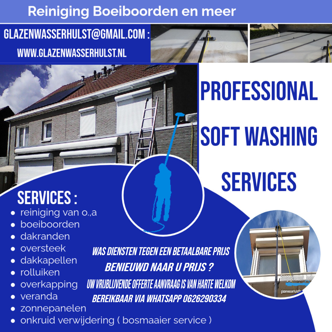 Reiniging boeidelen