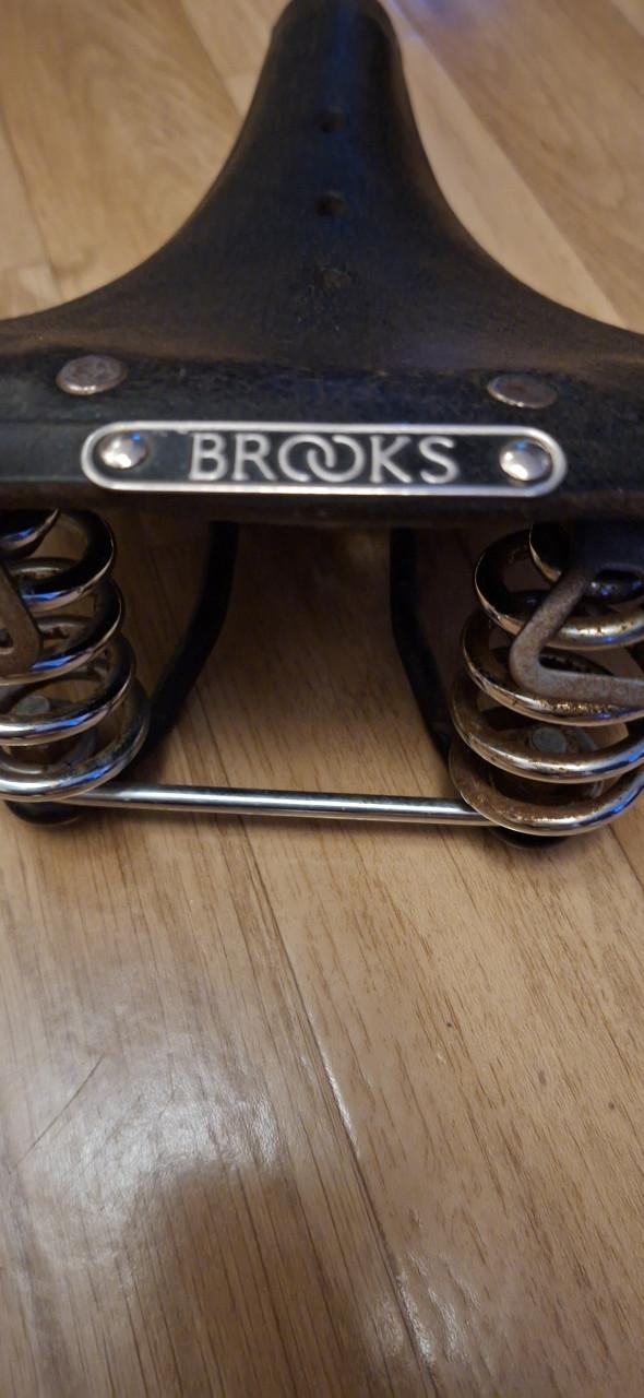 Brooks leren fietszadel