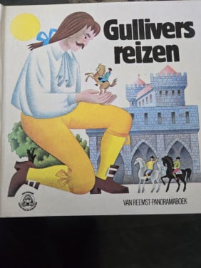 Vintage Gullivers Reizen Van Reemst Panorama Boek.