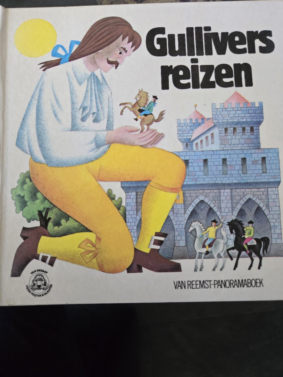 Vintage Gullivers Reizen Van Reemst Panorama Boek.