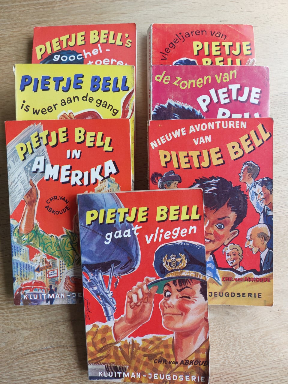 7x PIETJE BELL