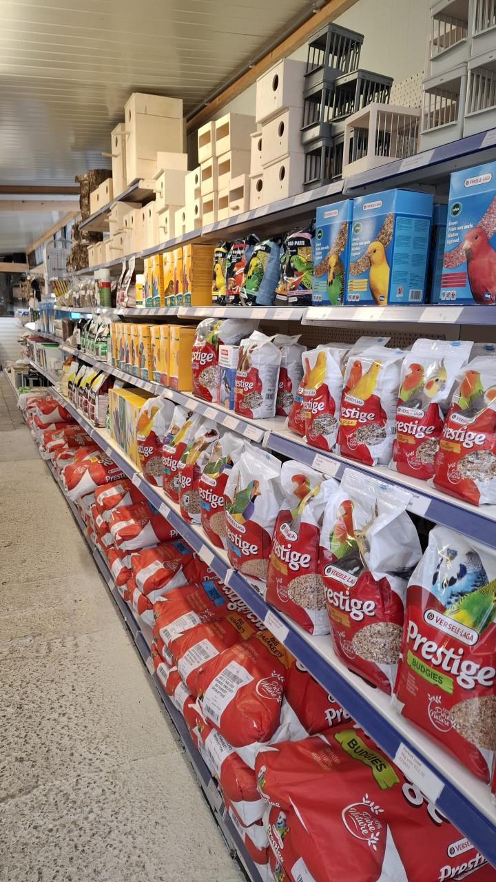 Wegens aflasting vogelbeurs, 10 % korting bij DIERTOTAALARJO