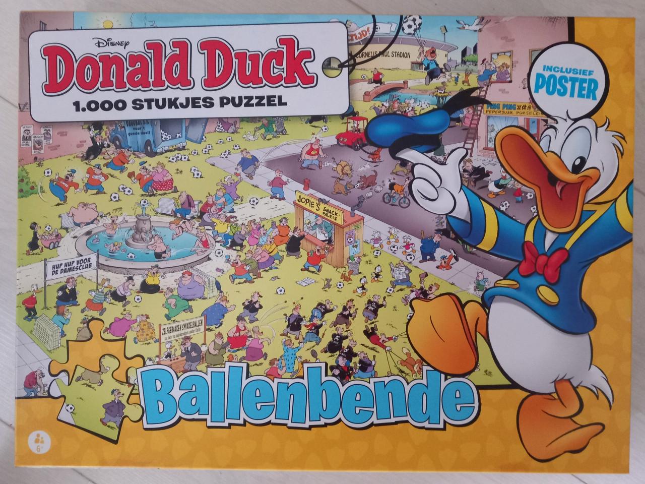 Donald Duck puzzels