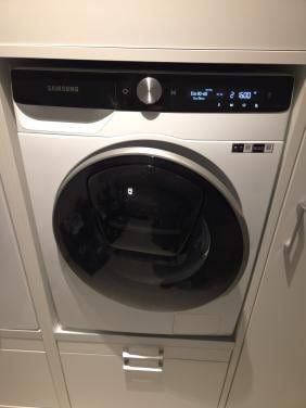 Wasmachine samsung z.g.a.n en er zit nog garantie op.