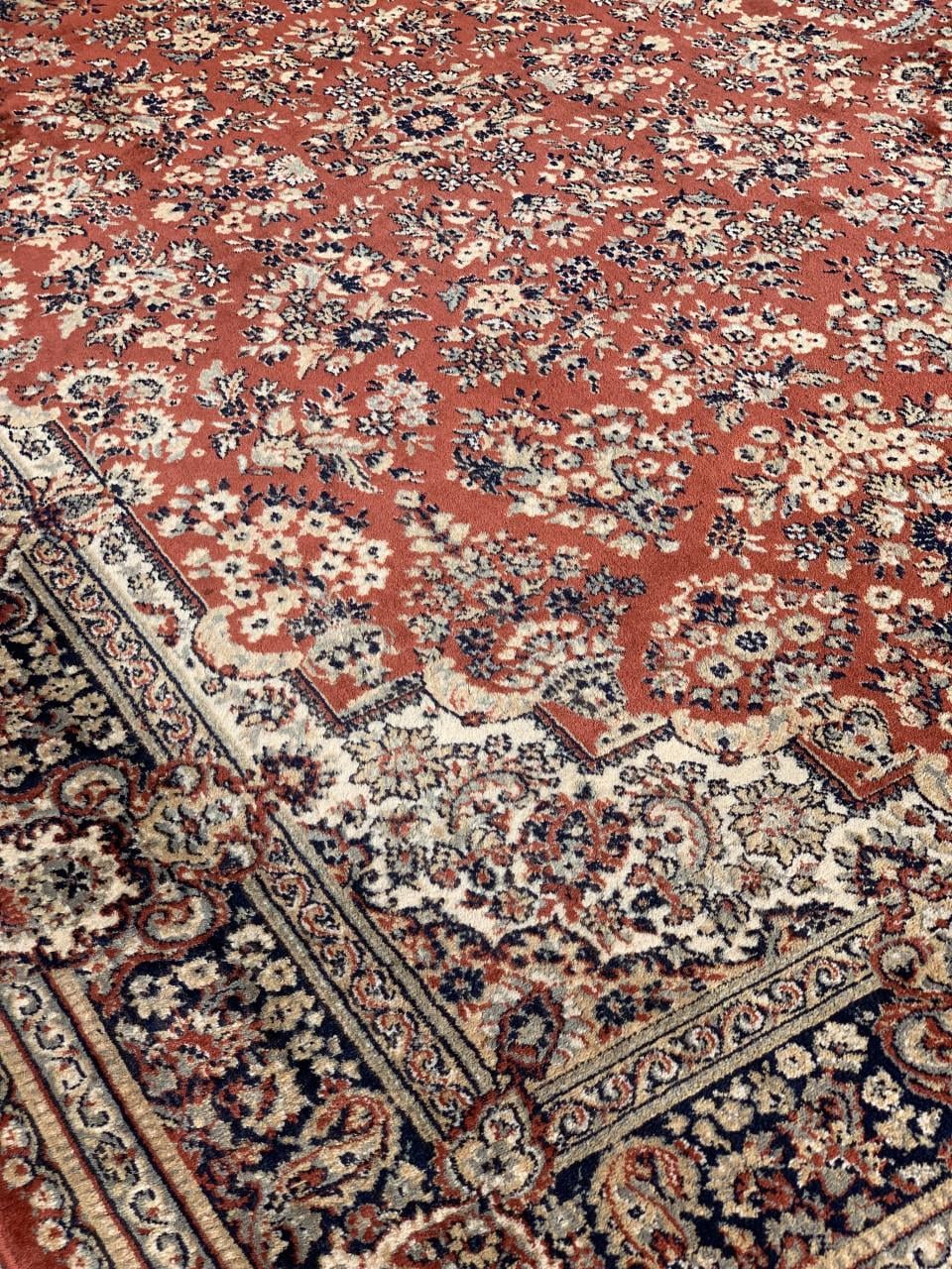 ✨Super Leuk Sfeervol Vintage Vloerkleed Zuiver Scheerwol ✨