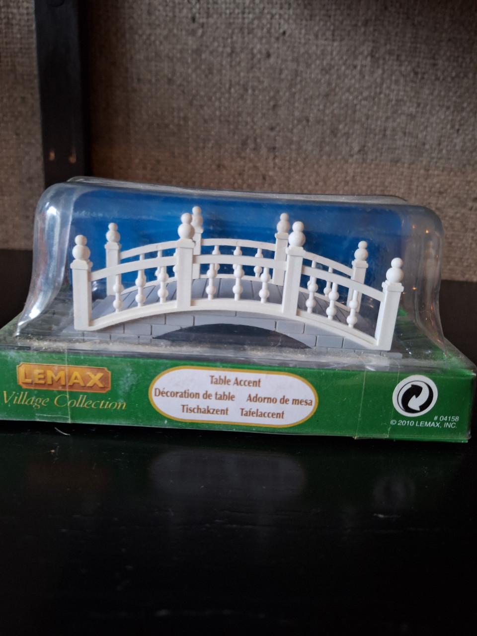 Lemax kerstdorp bruggetje