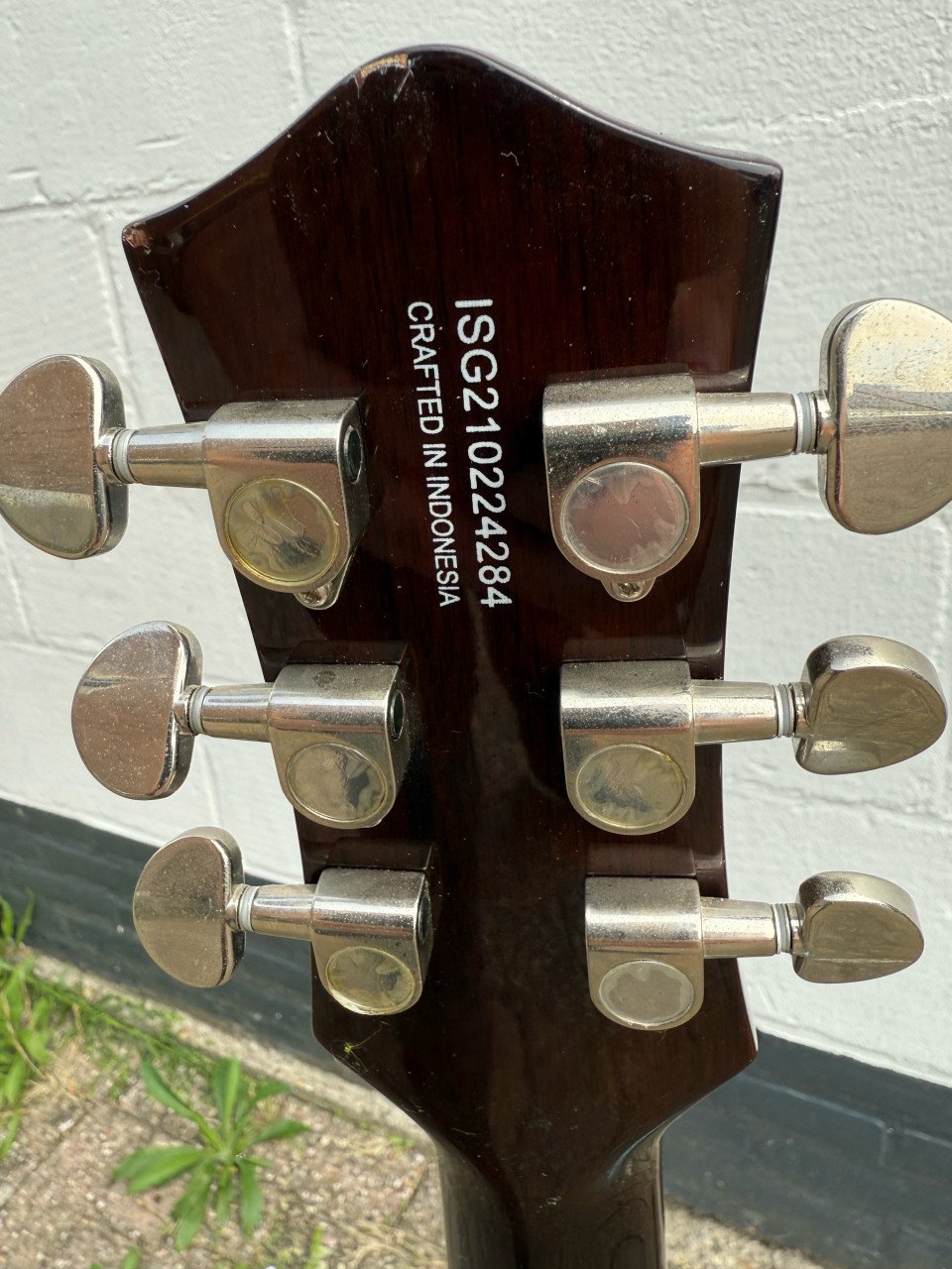 Gretsch elektrische gitaar blauw