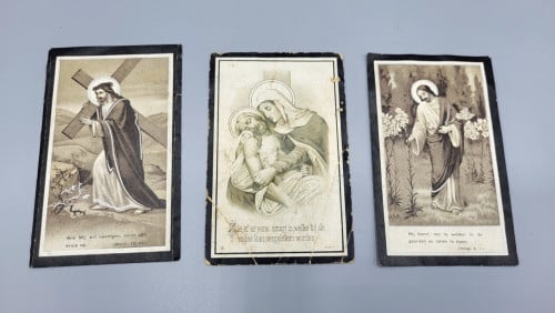 Diverse bidprentjes (18 stuks)