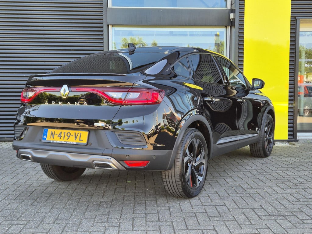 Renault Arkana 1.6 e-tech hybrid 145 r.s. line glazen panoramadak, adaptive