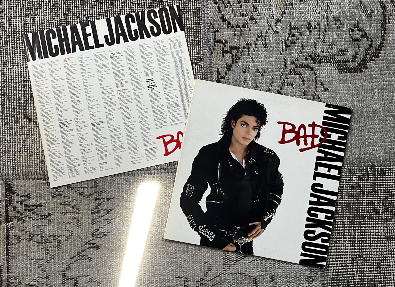 Michael Jackson lp Bad