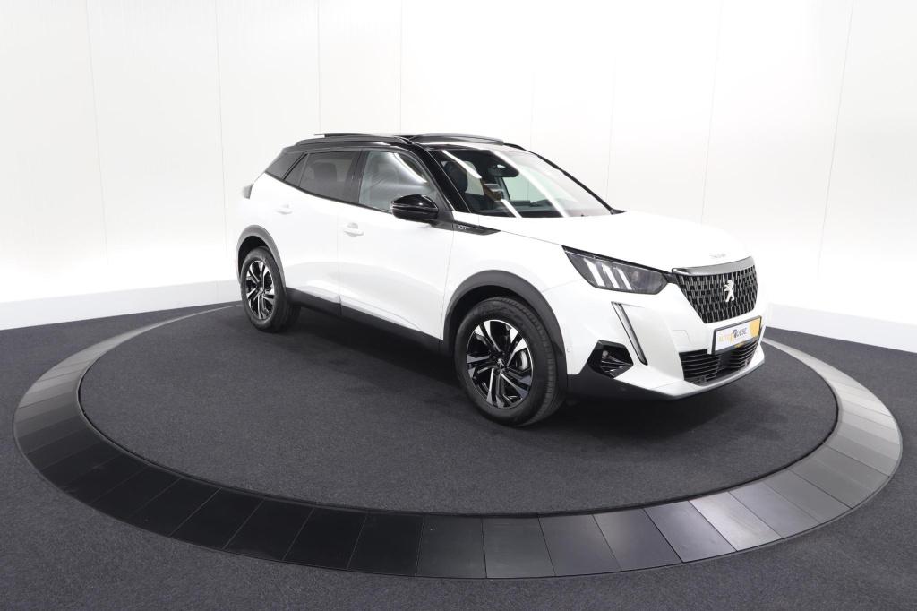 Peugeot 2008 puretech 130 gt | elektrisch panoramadak | camera | dodehoekde