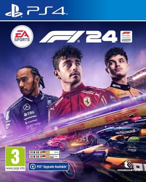 ZGAN PS4 game F1 24 werkt perfect, geen krasje