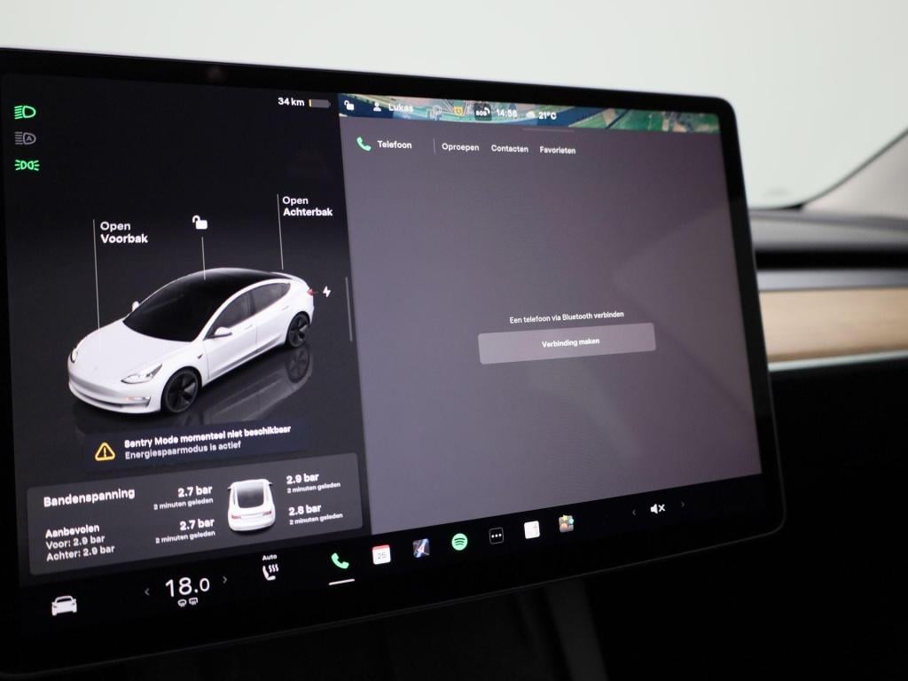 Tesla Model 3 standard rwd plus 60 kwh | automaat | panorama dak | stoel ve