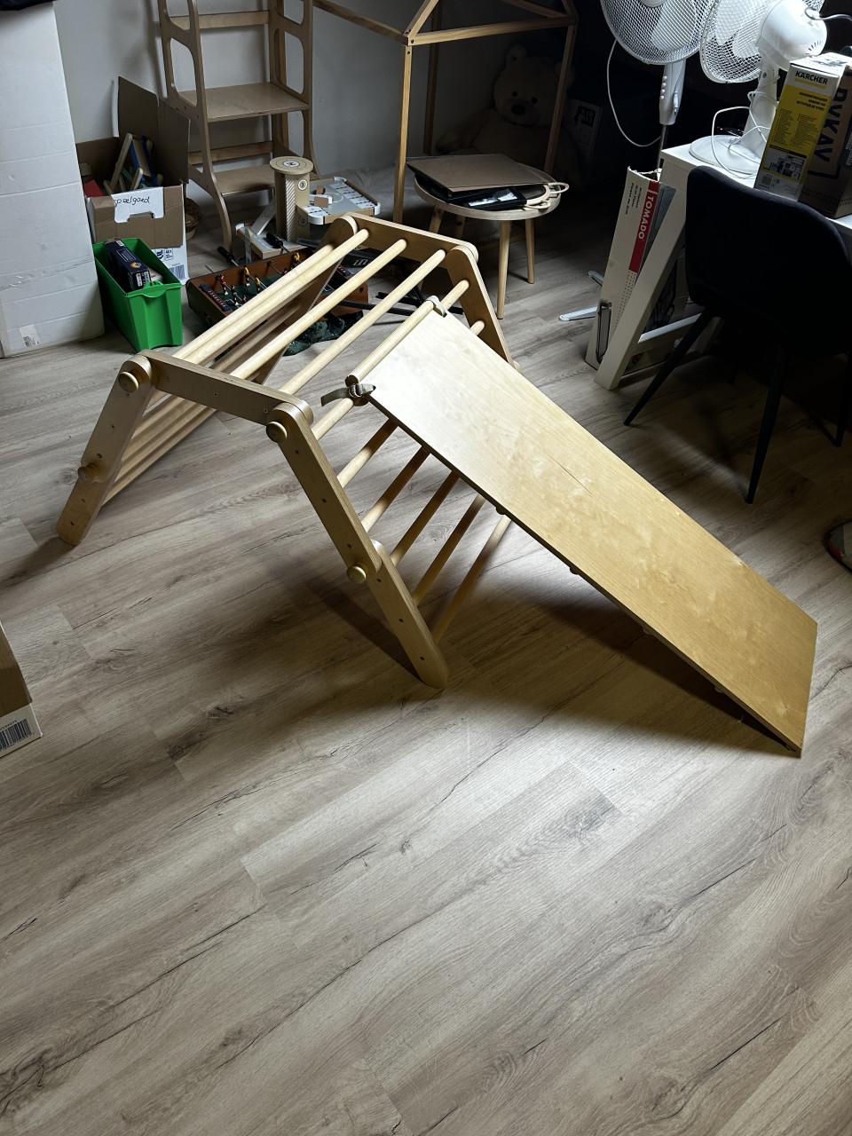 Ettetette fipitri klimrek + glijbaan