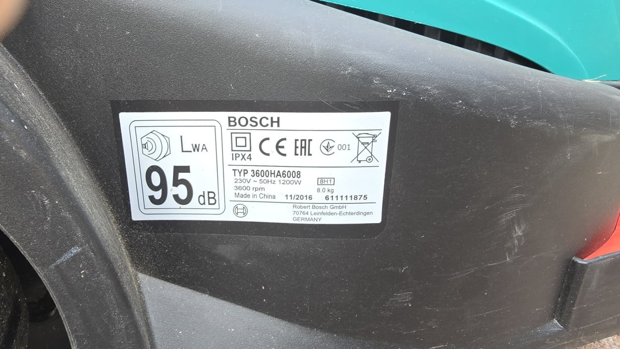 Bosch ARM 3200 elektrische grasmaaier