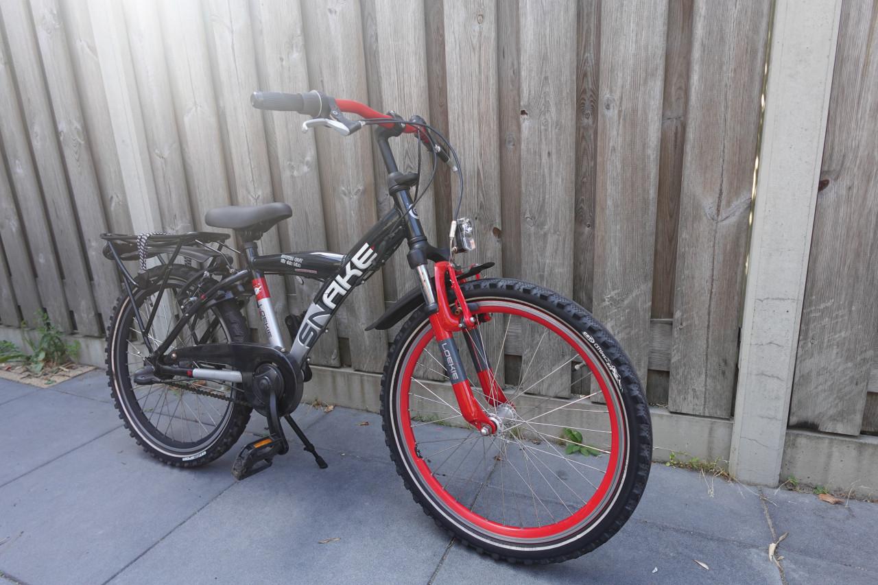 🚲 Loekie Snake 22 inch – 3 versnellingen