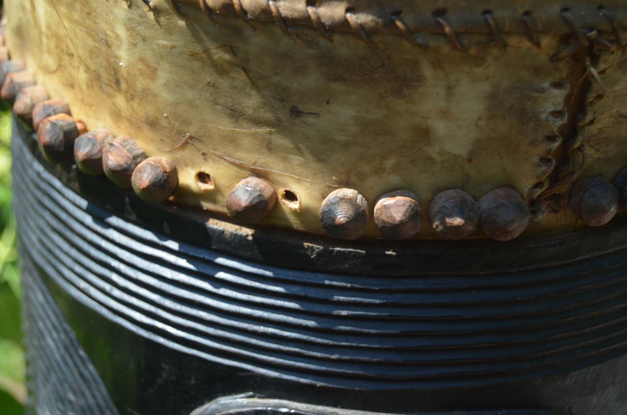 Fraai bewerkte Afrikaanse Djembeh / drum / trommel
