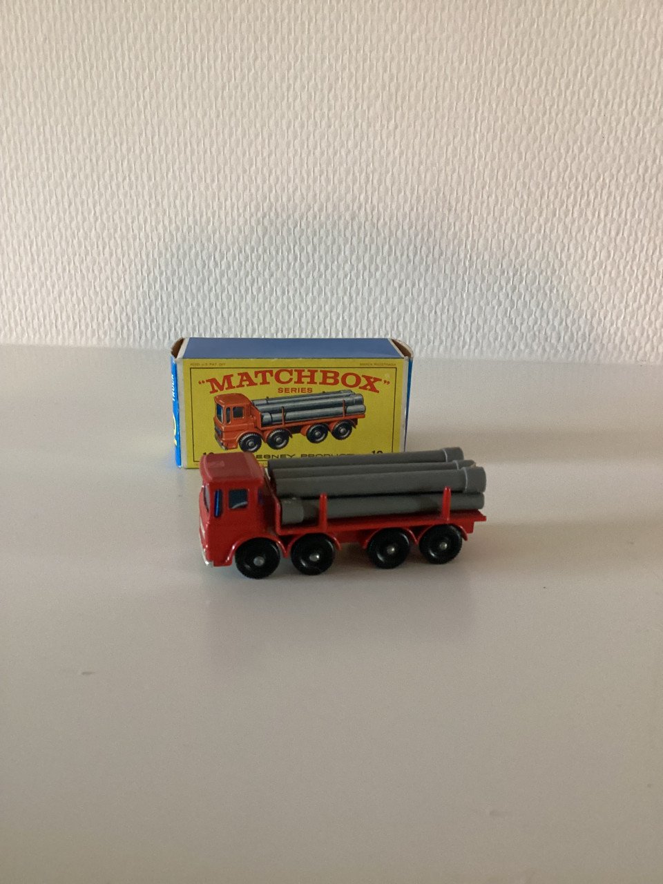 Matchbox oude trucks, als nieuw ook de doosjes