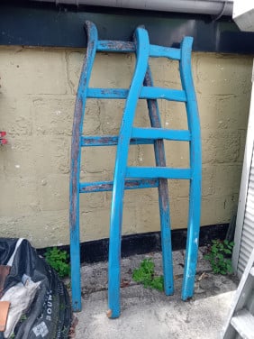 Ouderwetse menladders