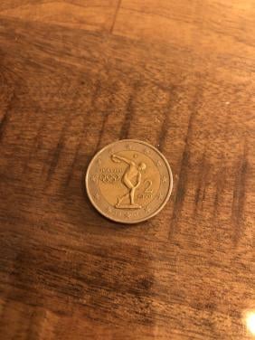 2 euromunt Athene 2004 speciaal