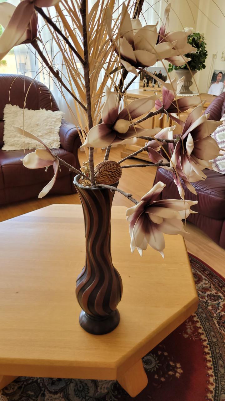 Vaas met bloem