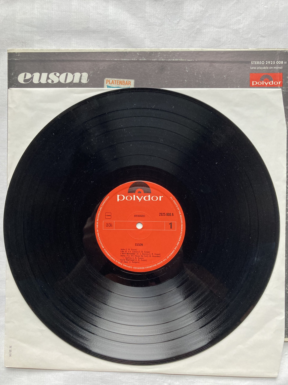 J.B. Euson Euson 2925 008 Polydor