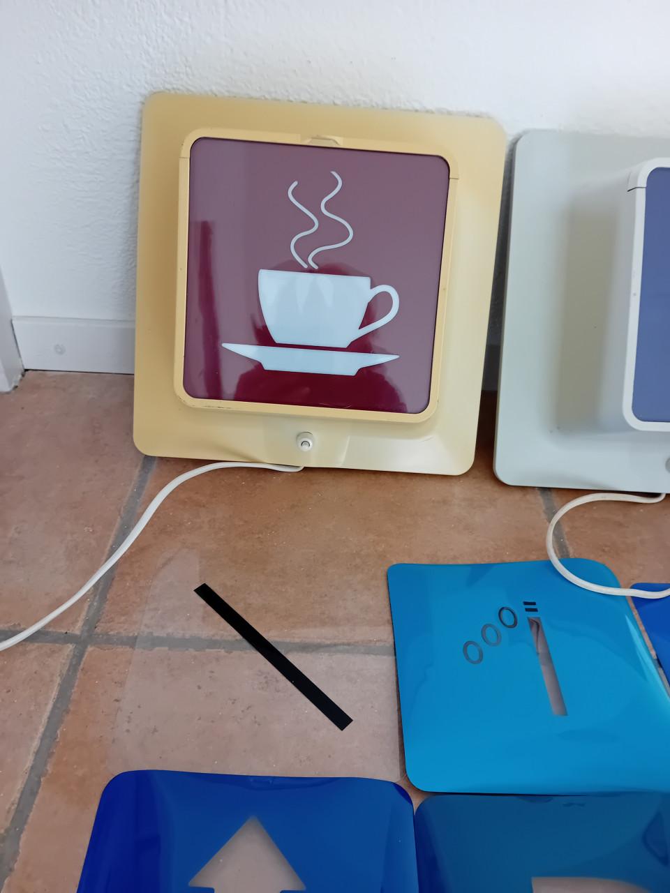 Vintage lichtbakken!