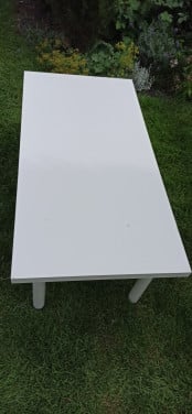 Gebruikte opbergtafel 120  x 60, hoogte 45 - gratis