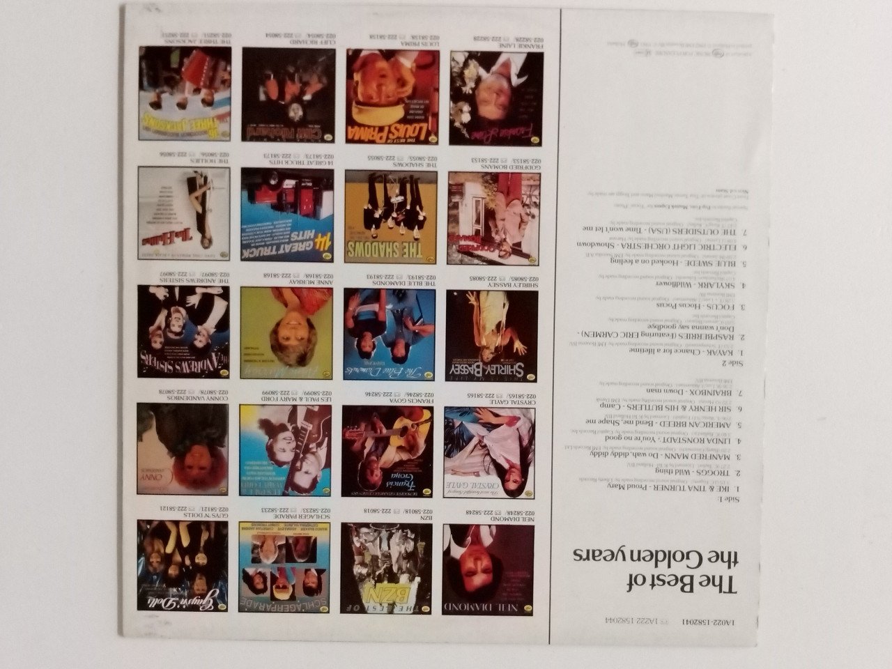 4 LP's, waaronder ABBA greatest hits