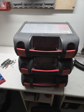 3 opbergboxen voor gereedschap