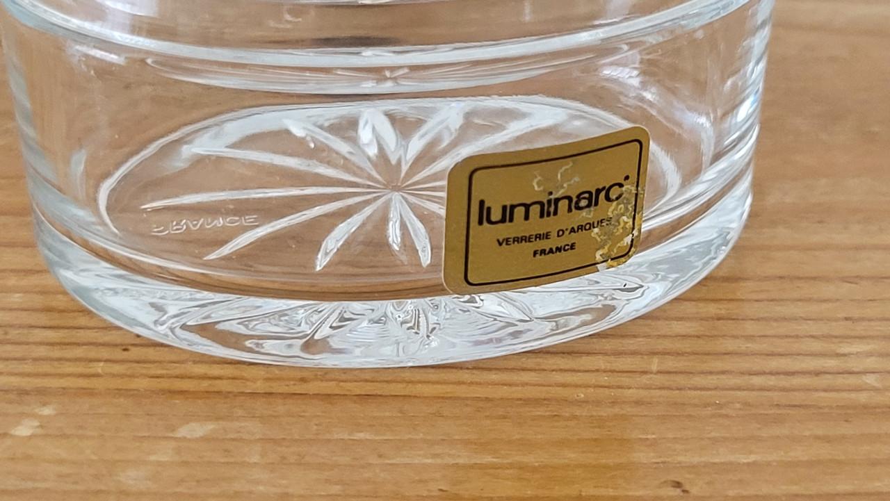 Vintage Luminarc (Verrerie d'Arques) snuisterijendoosje vogel