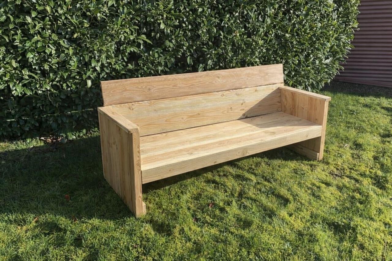 Tuinmeubelen: Loungebank douglas