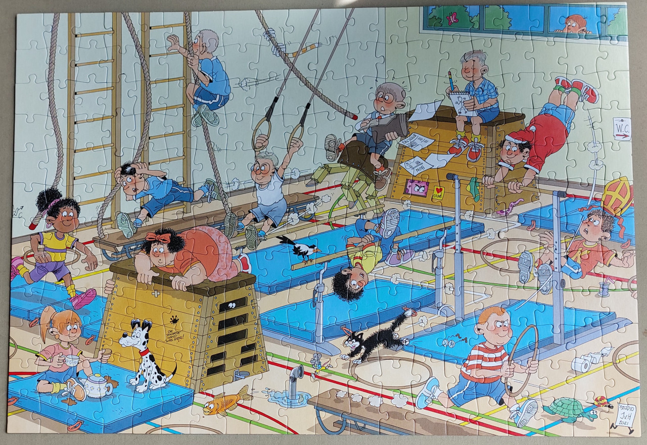 Jan van Haasteren puzzel 240 stukjes