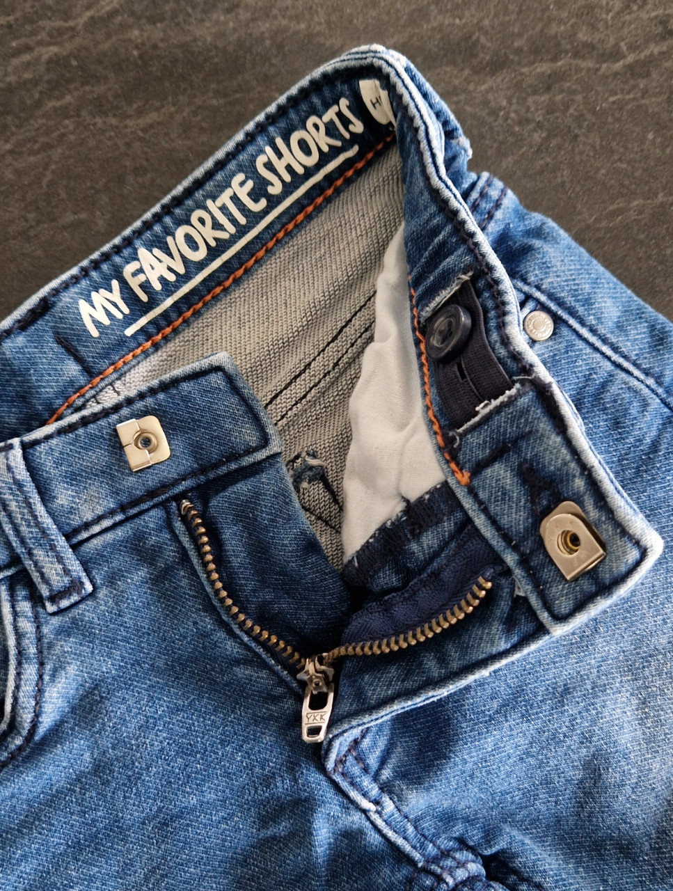 Jongens jeans short maat 92