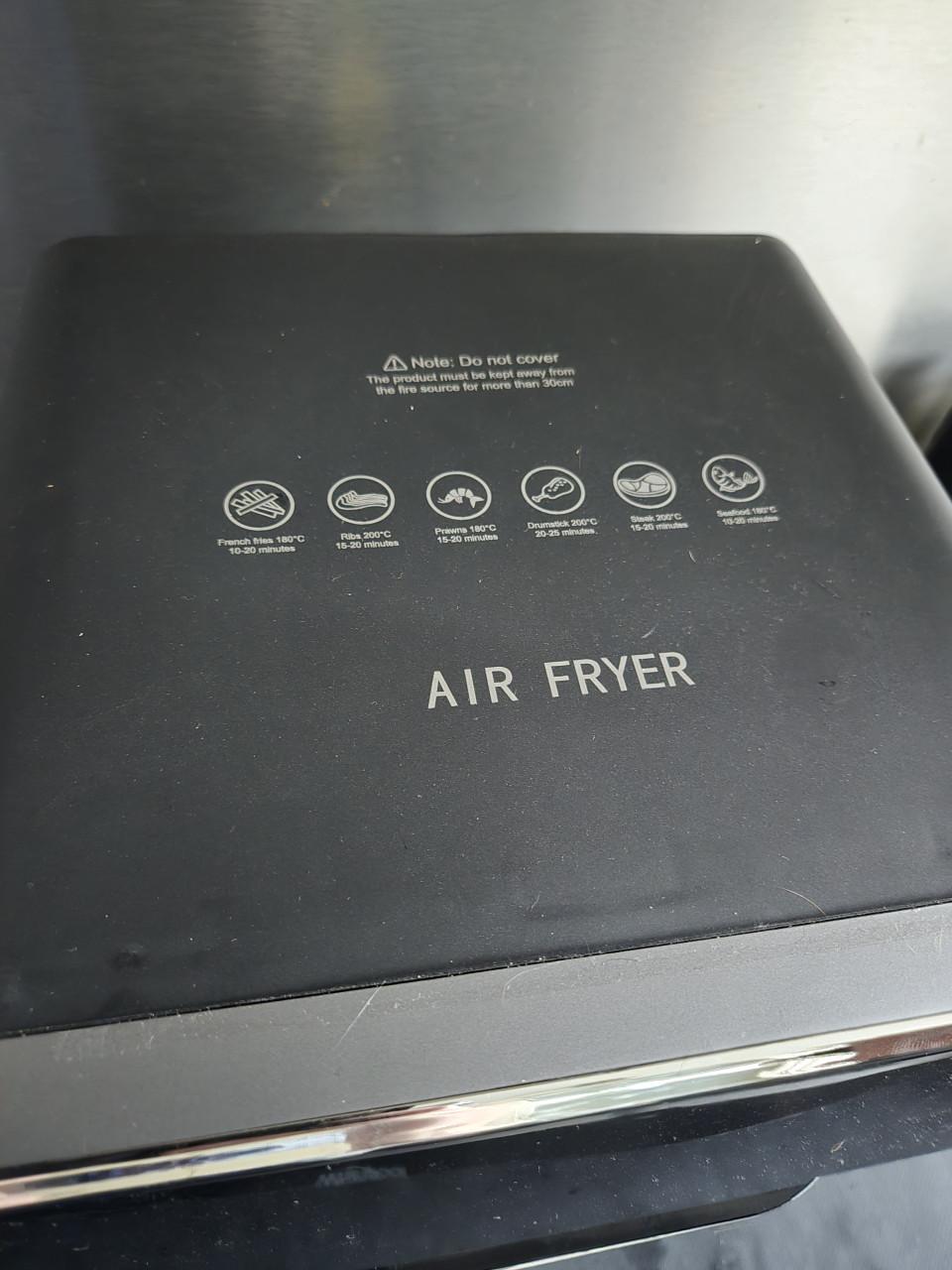 10L  Airfryer , Slimme Touchscreen, Extra-Groot Display, L27xB27xH35 cm