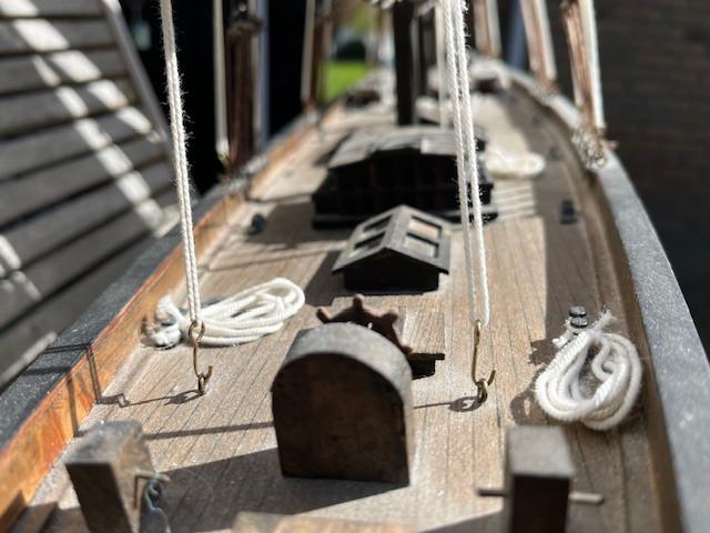 Groot model zeiljacht