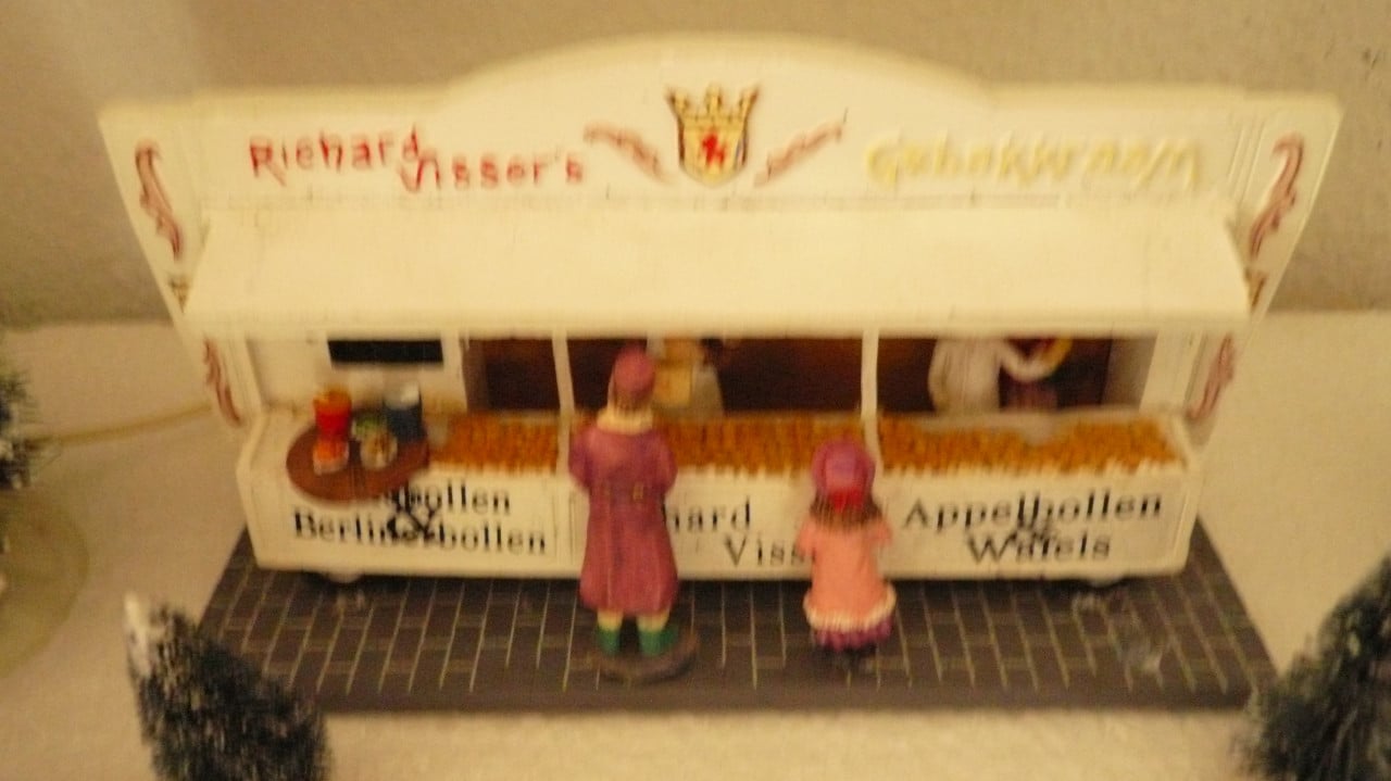 Kerstdorp geheel compleet met verlichting