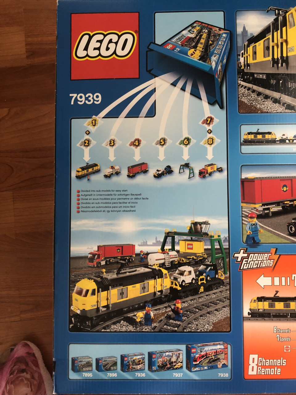 Lego city vrachttrein NIEUW set 7939