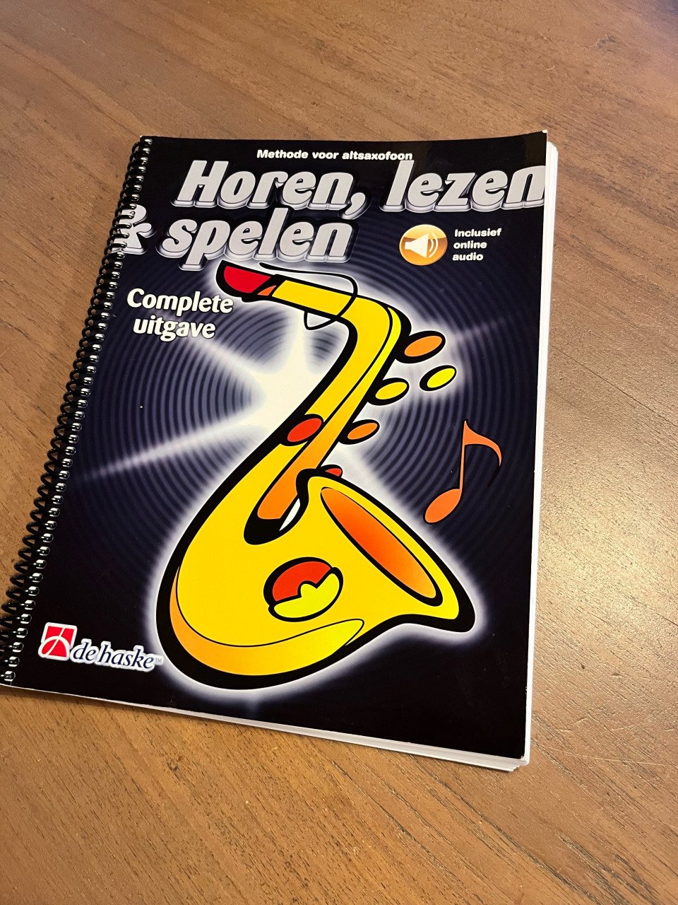 Lesboek altsaxofoon